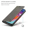 Galaxy A70s Brieftasche Hülle, Retro Kunstledertasche Stand Produktbild-Vorschau 5
