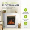 Juskys Elektrokamin 1000 / 2000 W - Eckkamin mit Heizung, Produktbild-Vorschau 2