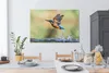 OneMillionCanvasses® - Leinwandbilder - 140x90 cm, Eisvogel Produktbild-Vorschau 5
