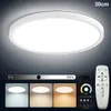 LED Deckenleuchte Rund Dimmbar 3 Lichtfarben Fernbedienung Produktbild-Vorschau 1