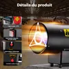 Wiltec Générateur de chaleur – Puissance calorifique 15 kW, Voir les images du produit 7