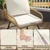 Yaheetech 3er Gartenmöbel Set aus Poly-Rattan mit 1 Produktbild-Vorschau 6