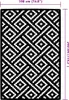 vidaXL Vonkajší koberec ARAKIL bielo-čierny 190x290 cm PP Náhľad obrázku produktu 5