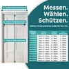 MIDORI Fliegengitter-Tür 90x240 cm Insektenschutz Balkontür Produktbild-Vorschau 6