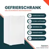 homeX Gefrierschrank, Tiefkühlschrank klein - 60L Produktbild-Vorschau 2
