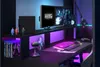 Lit enfant mezzanine combiné avec LED Gamer ONLINE - 90 x Voir les images du produit 5