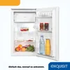 Exquisit Kühlschrank KS117-3-041E weiss | Nutzinhalt: 81 L Produktbild-Vorschau 5