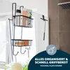 Bremermann polička do sprchy, koš do sprchy, koupelnová Náhled obrázku produktu 2