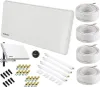 Humax Quad Flat Sat Flachantenne H39D4 SET Produktbild-Vorschau 1