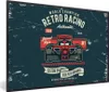 MuchoWow® MuchoWow® Gerahmtes Poster Rennwagen - Produktbild-Vorschau 1