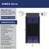 Nischentür 80x187cm Duschkabine Falttür 5mm Produktbild-Vorschau 5