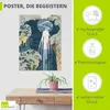 ARTland Poster Wasserfall von Amida an Kiso Straße Größe: Produktbild-Vorschau 2