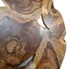 Wand-Deko aus Teakholz BAGIAN rund 40 cm Unikat Wandbild Produktbild-Vorschau 7