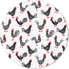 MuchoWow® Mauspad Mousepad Muster - Huhn - Vogel 40x40 cm - Produktbild-Vorschau 1