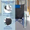 Invalidný vozík Sklápacie sedadlo Mobiclinic 46 cm Ručná Náhľad obrázku produktu 5