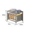 Heikoeco® Ausziehbarer Schrank-Organizer, Organizer mit Produktbild-Vorschau 7