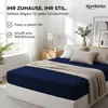 Komfortec Jersey Spannbettlaken 180x200 cm, 100% Baumwolle, Produktbild-Vorschau 18