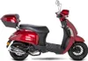 Motorroller Massimo 50ccm 45km/h Euro 5, babyblau mit Top Produktbild-Vorschau 10