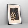 Gerahmtes Poster - Schwarzer Rahmen - Blätter Form Figur - Produktbild-Vorschau 8