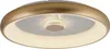 LED Deckenleuchte, messing, dimmbar, Fernbedienung, H 9,5 Produktbild-Vorschau 1