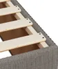 Boxspringbett mit Matratze Taupe 200x200 cm Stoff Produktbild-Vorschau 11