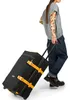EASTPAK Reisetasche Trolley Tranverz Kontrast Mango schwarz Produktbild-Vorschau 7