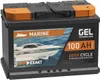 EXAKT GEL Batterie 12V 100Ah Bootsbatterie Marine Produktbild-Vorschau 3