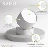 SSC-LUXon 4er Set Decken Aufbaustrahler SAMU weiß drehbar Produktbild-Vorschau 3