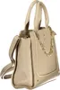 Beige Damen-Handtasche mit verstellbarem Trageriemen und Produktbild-Vorschau 3