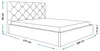 Bett Boston 200x200 mit Bettkasten und Metallrahmen, Produktbild-Vorschau 4