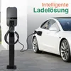 Peblar Wallbox Standfuß Schwarz – Metall-Montagesäule 149 Produktbild-Vorschau 6