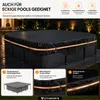 Telo copripiscina, diametro 370 cm, adatto per piscine Anteprima dell’immagine prodotto 7