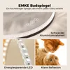 EMKE LED Badspiegel Rund 60cm mit Beschlagfrei und 3 Produktbild-Vorschau 4