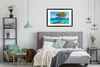 MuchoWow® Gerahmtes Poster Baum - Meer - Tropisch - Sommer Produktbild-Vorschau 7