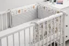 SENSILLO Kinderbett Umrandung Bettumrandung Plsch Stoff & Produktbild-Vorschau 7