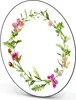 Design Stahlmagnettafel Schwarz Rund 47cm Aquarell Produktbild-Vorschau 5