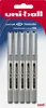 Penna roller Mitsubishi UB EYE UB-157 schw 5 in BK Anteprima dell’immagine prodotto 1