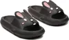 Damen Badelatschen mit Hasenmuster Badeschuhe Schaum Produktbild-Vorschau 1
