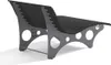 HOME DELUXE Wellenliege NIRA Anthrazit - 97 x 148 x 152 cm, Produktbild-Vorschau 4