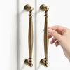 2 Stück Vintage Messing Möbelgriffe, Antikstil Produktbild-Vorschau 6