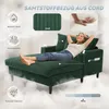 LVHOM Schlafsofa mit LED & USB, Chaiselongue mit Produktbild-Vorschau 6
