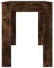 vidaXL Esstisch Räuchereiche 120x60x76 cm Holzwerkstoff Produktbild-Vorschau 5