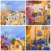 Poster - Poster ohne Rahmen - Altstadt Mietshaus - 61x91,5 Produktbild-Vorschau 8