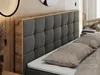 MKS MEBLE Boxspringbett 200x200 mit Bettkasten Eiche, Produktbild-Vorschau 4