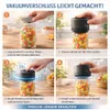 EcoSeal™ Pro Vakuumierer Vakuumiergerät für alle Gläser - Produktbild-Vorschau 5