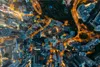 Muralo XXL Vlies FOTOTAPETE HOCHHaeUSER Nacht Aussicht von Produktbild-Vorschau 2