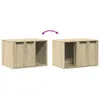 Katzenklo Sonoma Eiche 60x40x40 cm Holzwerkstoff Produktbild-Vorschau 8