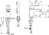 Hansa Waschtisch-Einhand-Einlochbatterie HANSAPINTO DN 15, Produktbild-Vorschau 4