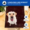 Gentle North Hochwertige Fußmatte rot-schwarz 40x60 groß Produktbild-Vorschau 4