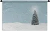 MuchoWow® Wandteppich Wandbehang Ein Weihnachtsbaum in Produktbild-Vorschau 1